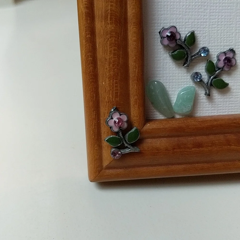 Pug or Bulldog art framed jewelry art jewelry collage mosaic Crossposted Home - Picture 10 of 11